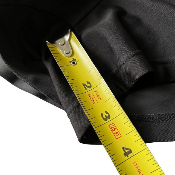 Athleta Splash Swim Shorts in Black Large Lined briefs Foldover Waistband - Picture 6 of 11